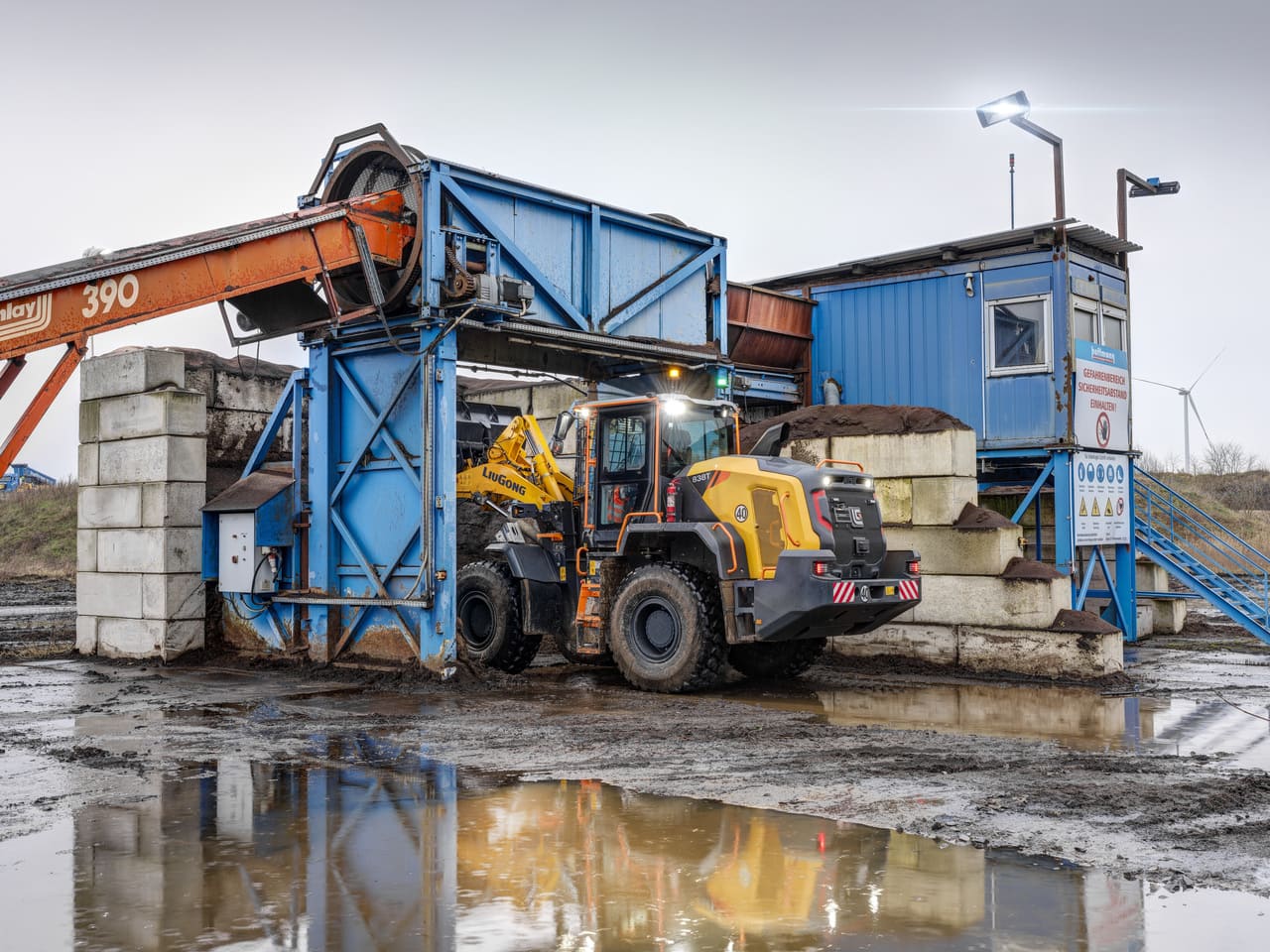 Фронтальный погрузчик LiuGong 838T